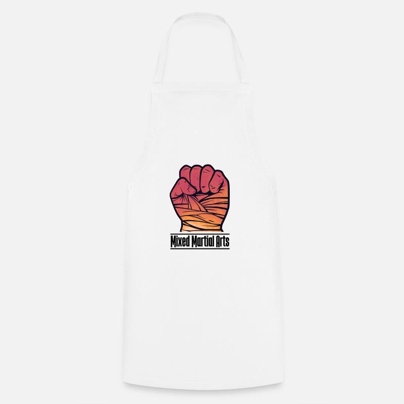 Mixed martial arts - Cooking Apron - white