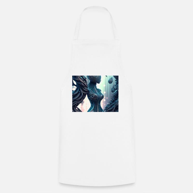 Tree Woman - Cooking Apron - white