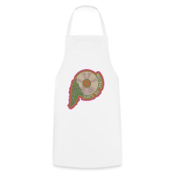 La musique, c’est la vie - Tablier de cuisine - blanc - Devant - AI Model Male 185 dark (185cm)