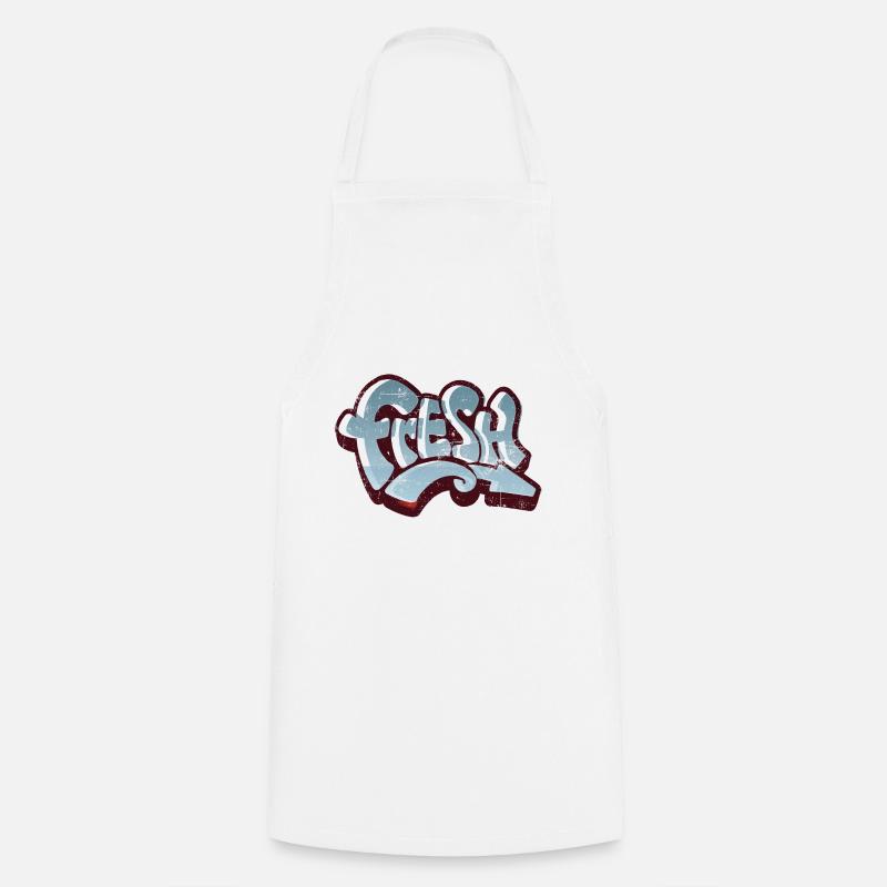 Fresh Graffiti Vintage - Tablier de cuisine - blanc