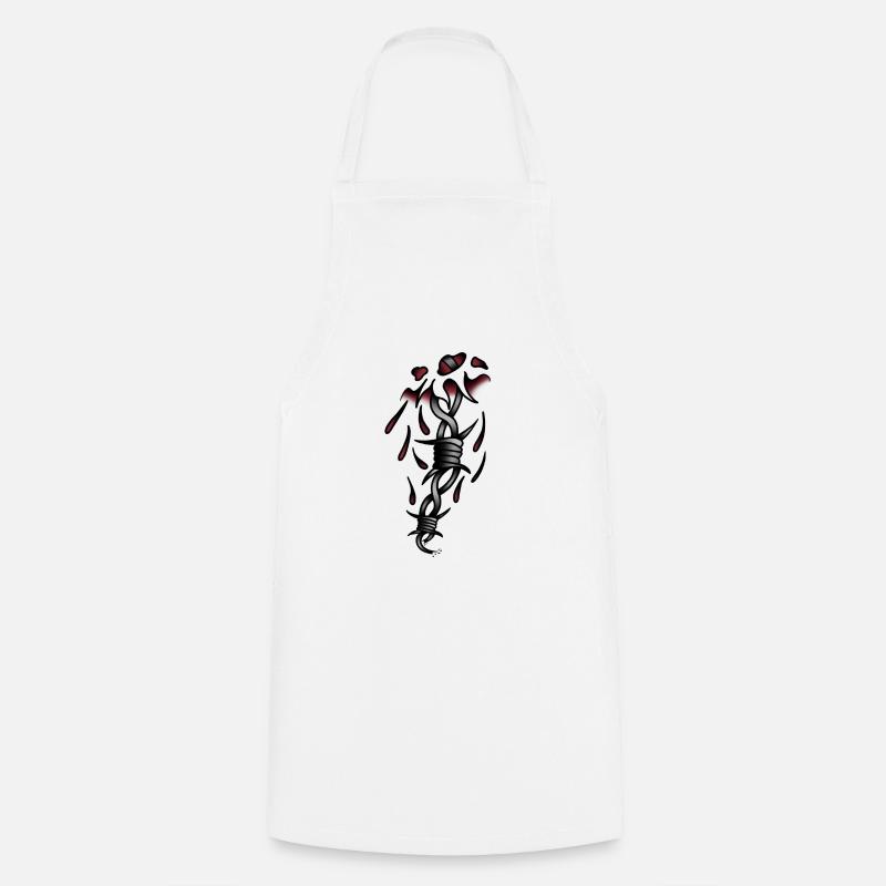 Babelé style old school traditionnel - Tablier de cuisine - blanc