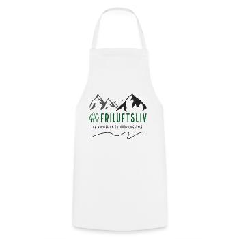 T-shirts et pulls outdoor, chasse et pêche 2 lumières - Tablier de cuisine - blanc - Devant - AI Model Male 185 dark (185cm)