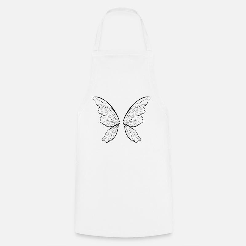 Ailes de fée - Tablier de cuisine - blanc