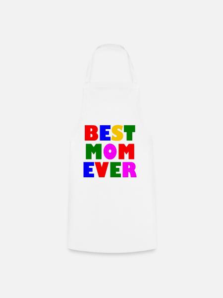 Best mom ever - Kochschürze - Weiß