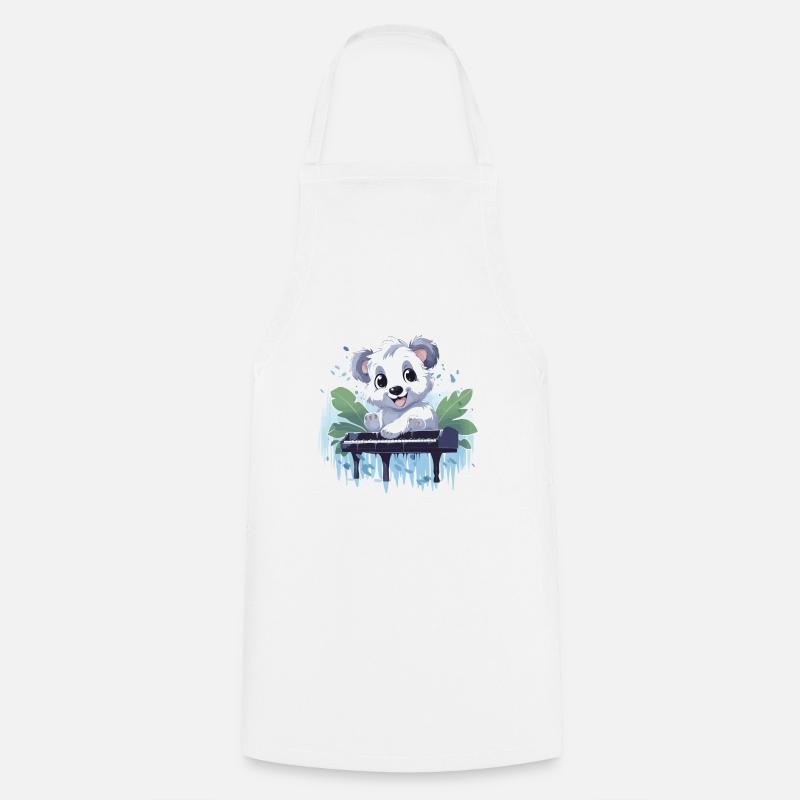 Koala mélodique - Tablier de cuisine - blanc