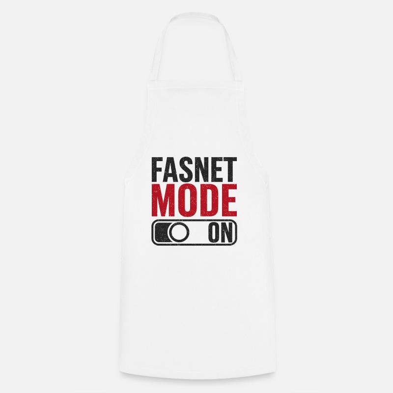 Fasnet Mode On - Kochschürze - Weiß
