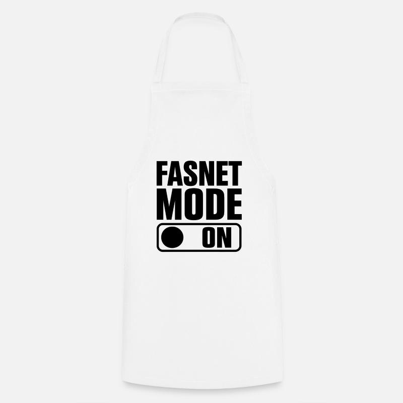 Fasnet Mode On - Kochschürze - Weiß