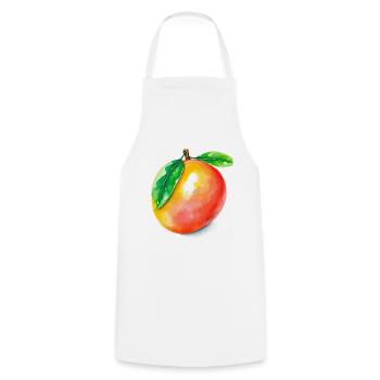Mangue - Tablier de cuisine - blanc - Devant - AI Model Male 185 dark (185cm)