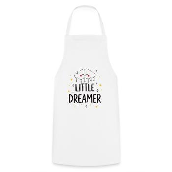 Little Dreamer Cloud Stars - Cooking Apron - white - Front - AI Model Male 185 dark (185cm)