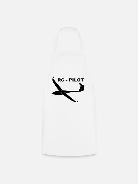 rc - pilot - Kochschürze - Weiß