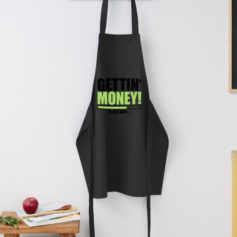 loading please far loading loading bar buendel geldsc Cooking Apron