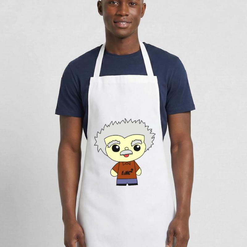 E = mc ^ 2 gift idea physicist physics physics Cooking Apron