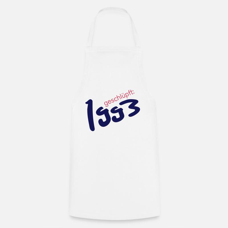 Hatched in 1993 - Cooking Apron - white