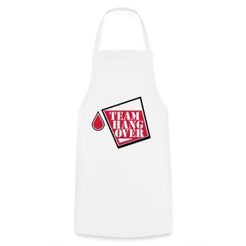 party team - Tablier de cuisine - blanc - Devant - AI Model Male 185 dark (185cm)