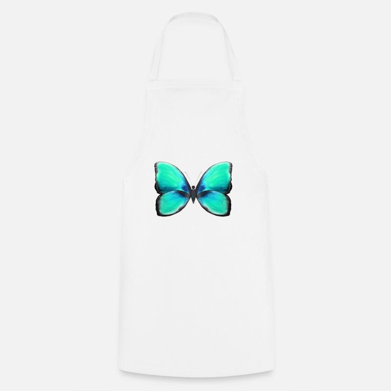 Blue Freedom - Cooking Apron - white