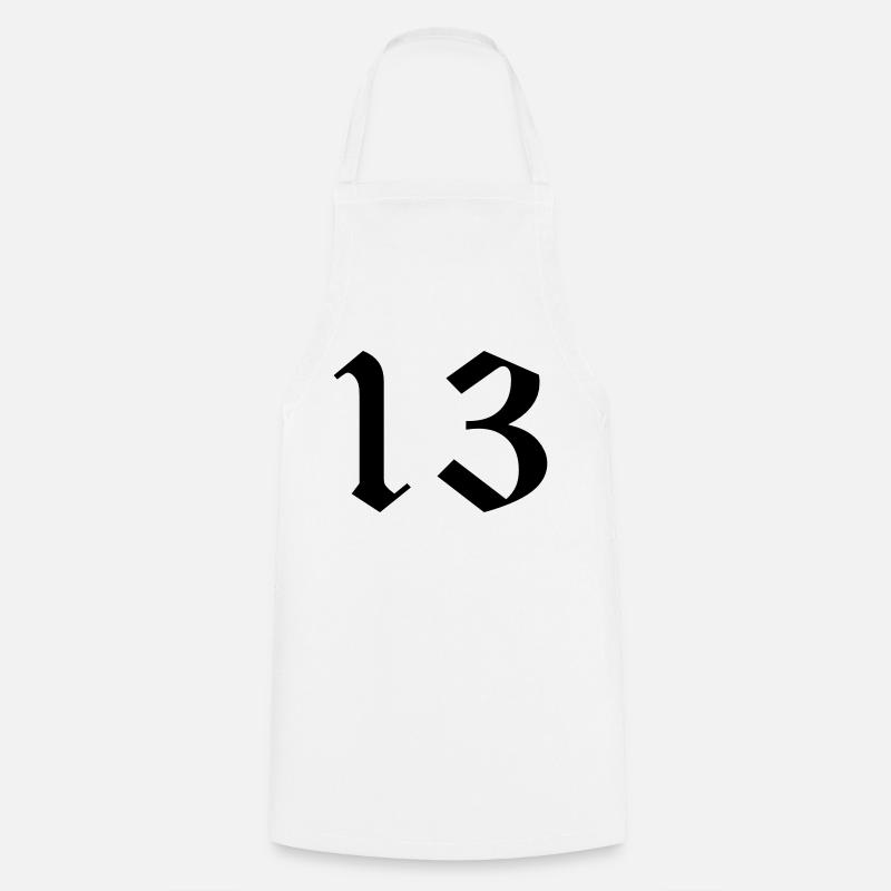 13 - Kochschürze - Weiß