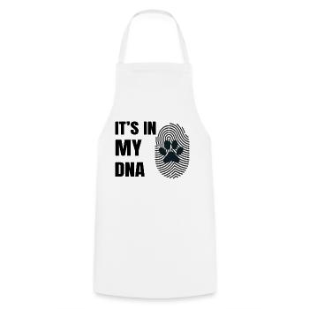 Hund Dog - Cooking Apron - white - Front - AI Model Male 185 dark (185cm)