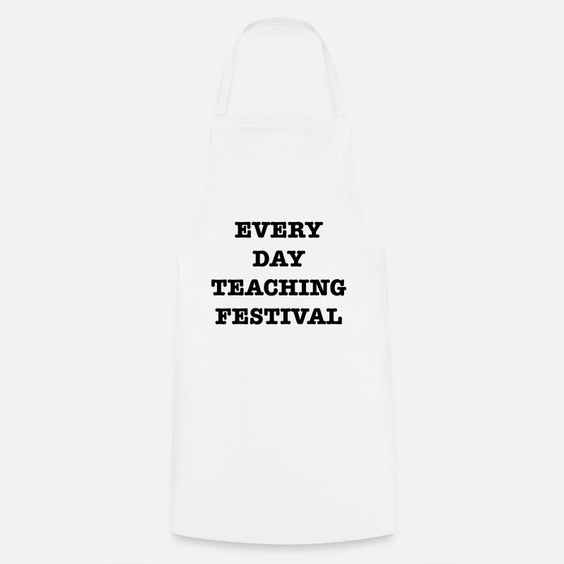 EveryDayTeachingFest - Cooking Apron - white