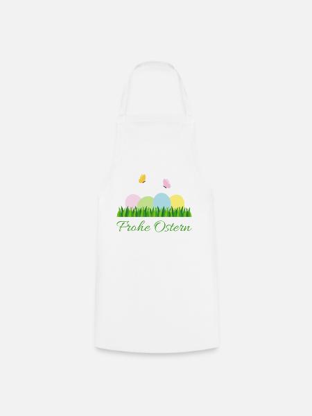 Joyeuses Pâques - Tablier de cuisine - blanc