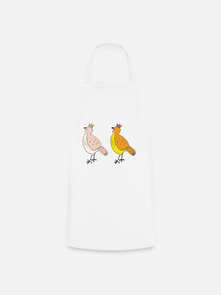 vogelfreunde 2 - Kochschürze - Weiß