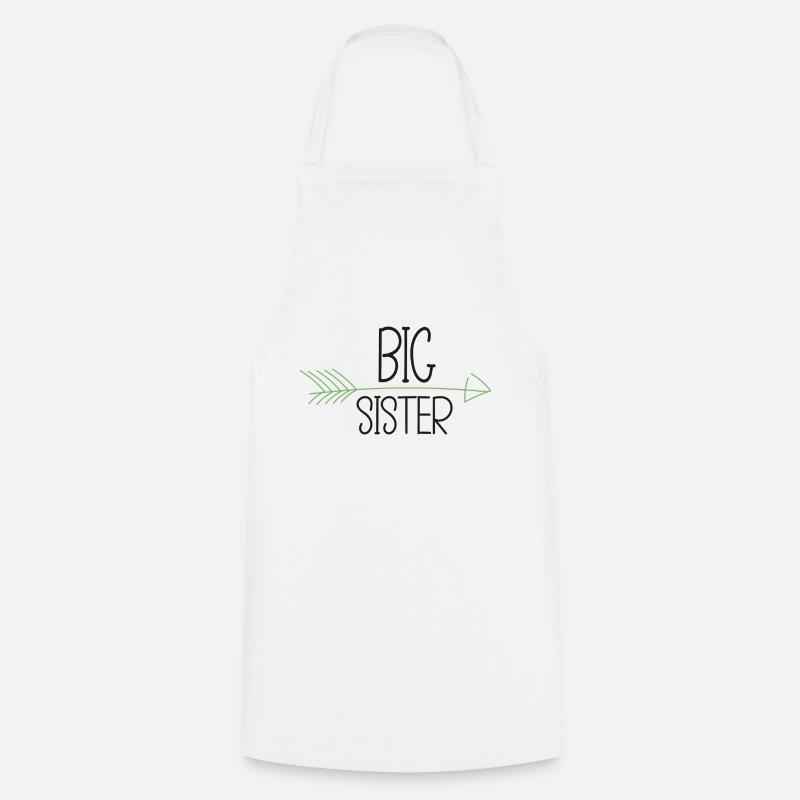 Große Schwester - Große Schwester - Kochschürze - Weiß