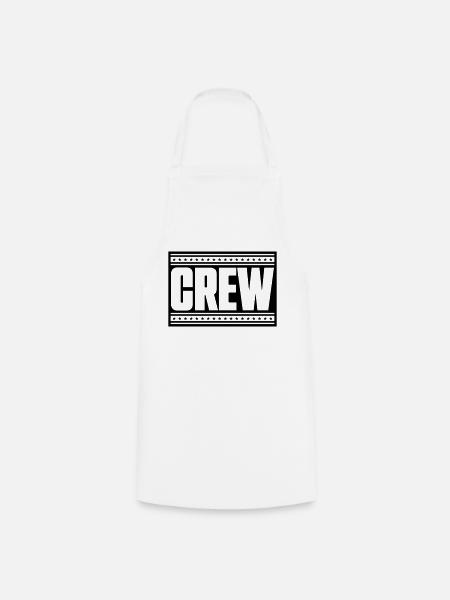 crew strich sterne - Kochschürze - Weiß