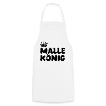 Malle König - Tablier de cuisine - blanc - Devant - AI Model Male 185 dark (185cm)