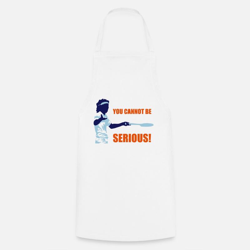 YOU CANNOT BE SERIOUS! - Tablier de cuisine - blanc