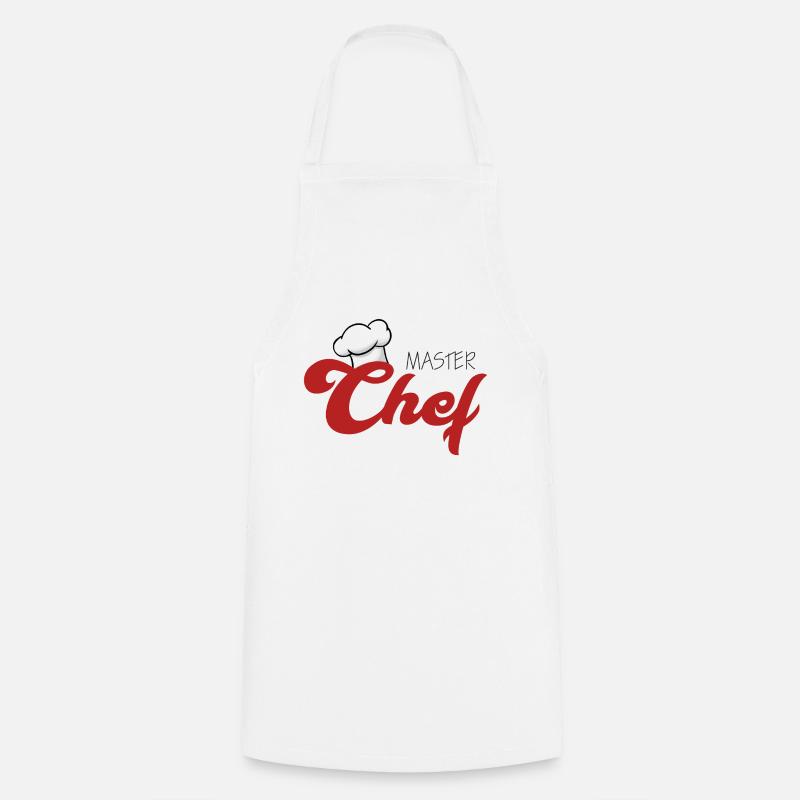 Chef / Chef Cook: Master Chef - Cooking Apron - white