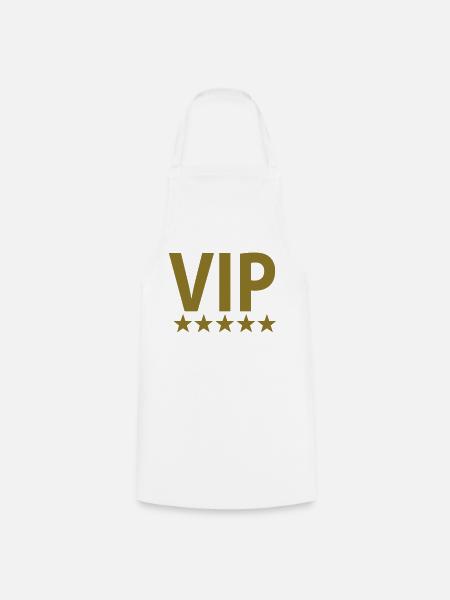 vip 5 star - Kochschürze - Weiß