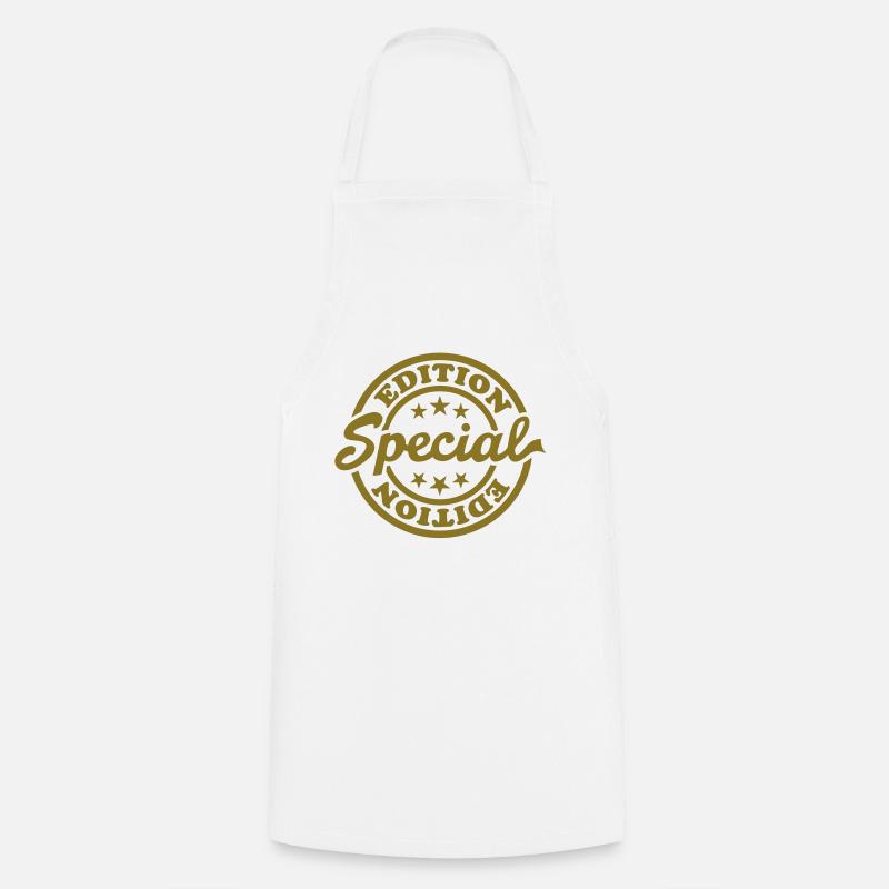 Special Edition (stamp) - Cooking Apron - white