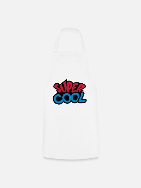 Super Cool - Kochschürze - Weiß