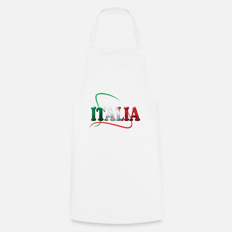 Arabesques Italia - Tablier de cuisine - blanc