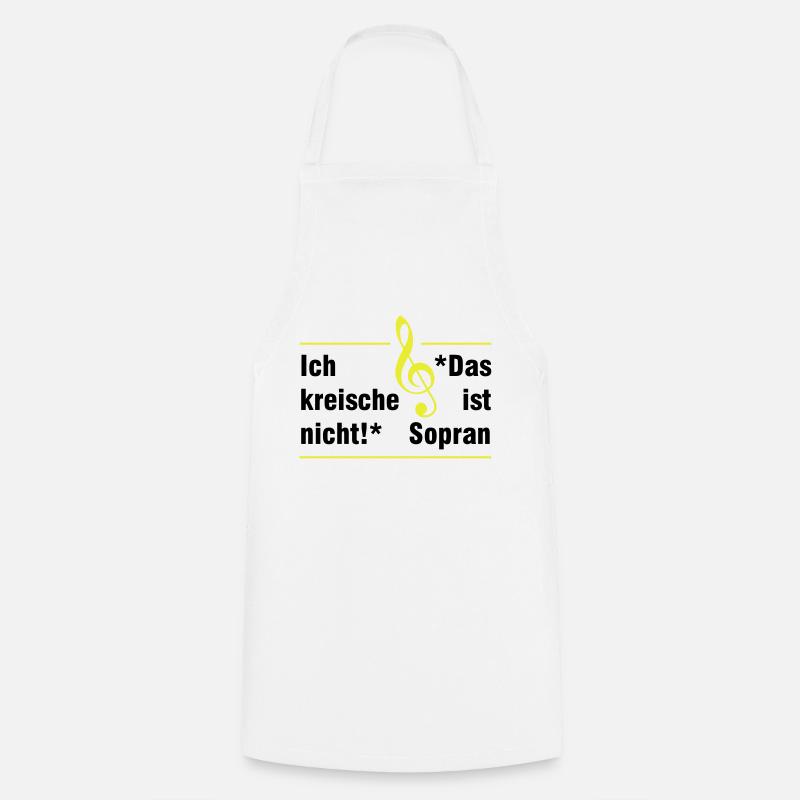 Soprano - Cooking Apron - white