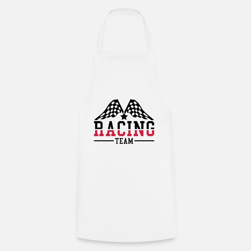 racing_team_ri2 - Tablier de cuisine - blanc