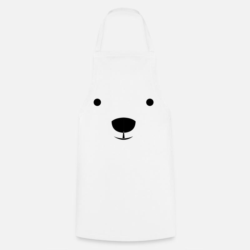 Polar Bear - Kochschürze - Weiß