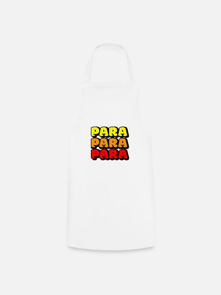 PARA PARA PARA - Kochschürze - Weiß