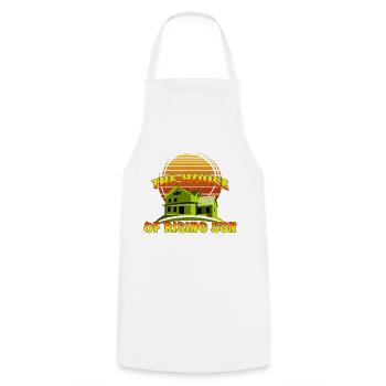 TheHouseOfRisingSun - Cooking Apron - white - Front - AI Model Male 185 dark (185cm)
