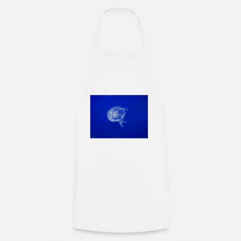 Jellyfish - Cooking Apron - white