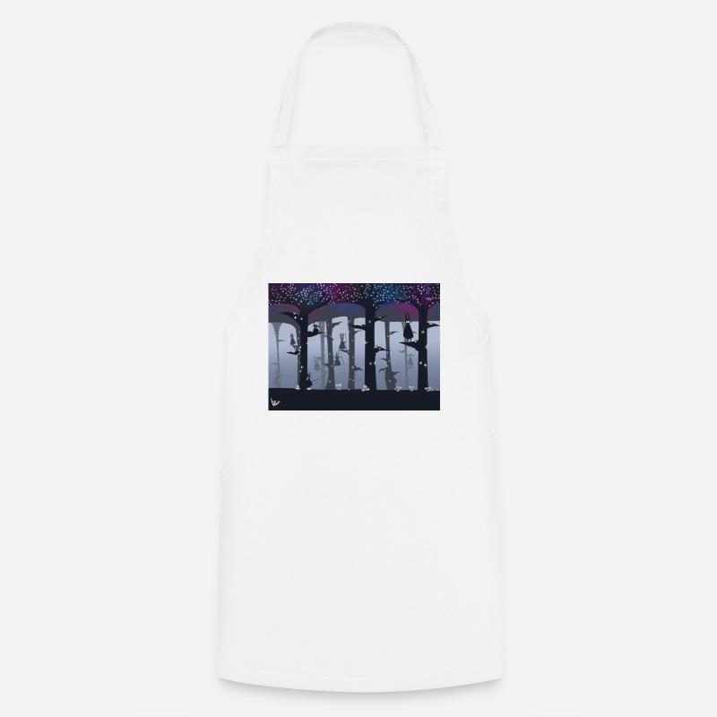 DeerBurn - Tablier de cuisine - blanc