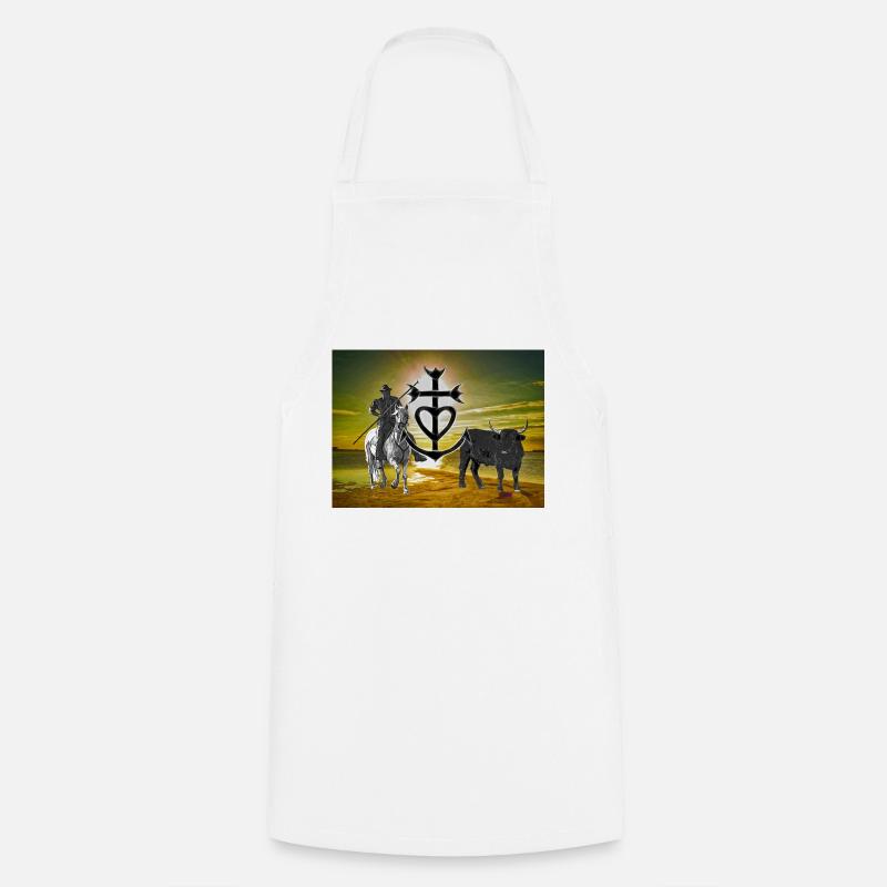 CAMARGUE - Cooking Apron - white