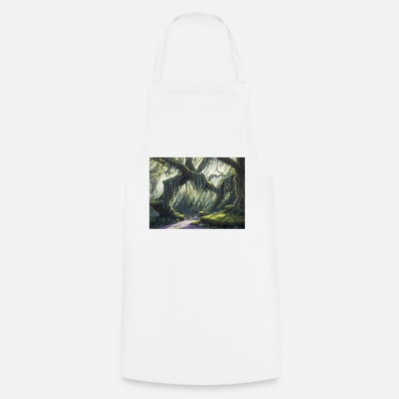 Forêt de magie - Tablier de cuisine - blanc