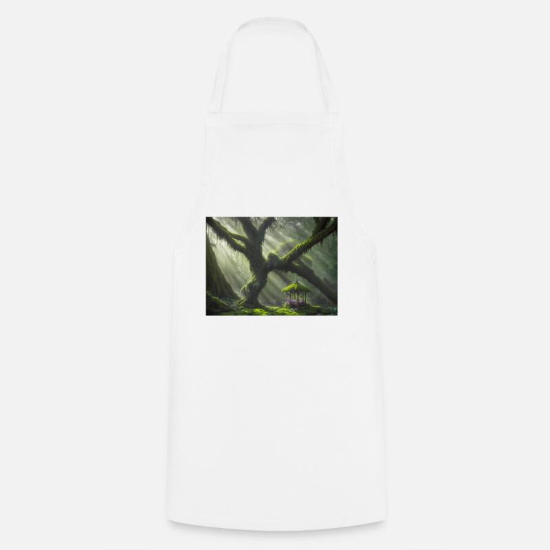 Forêt enchantée - Tablier de cuisine - blanc