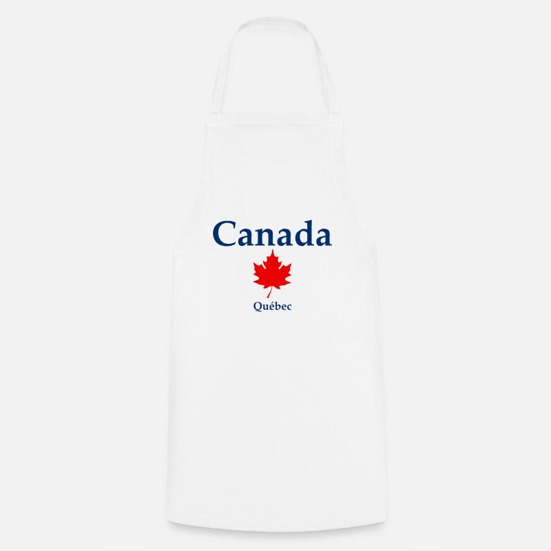 Québec - Quebec - Canada - Kanada - Tablier de cuisine - blanc