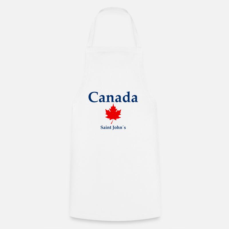 Saint John´s - Canada - Kanada - Kochschürze - Weiß