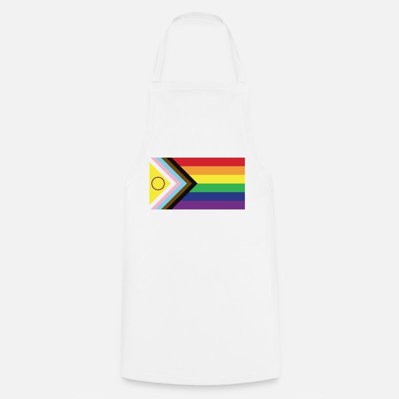 Pride flag - Tablier de cuisine - blanc