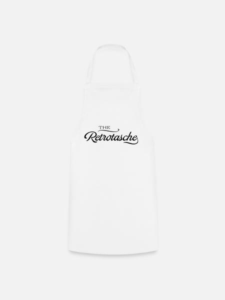 The Retrotasche - Kochschürze - Weiß