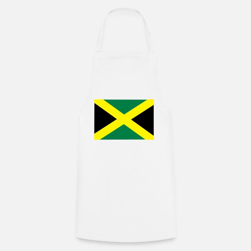 Jamaica - Cooking Apron - white