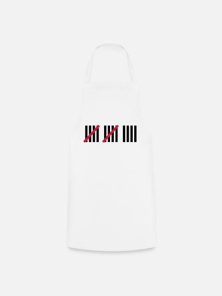 14ème Anniversaire - Tablier de cuisine - blanc