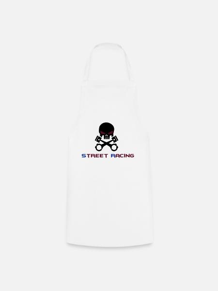 STREET RACING - Tablier de cuisine - blanc